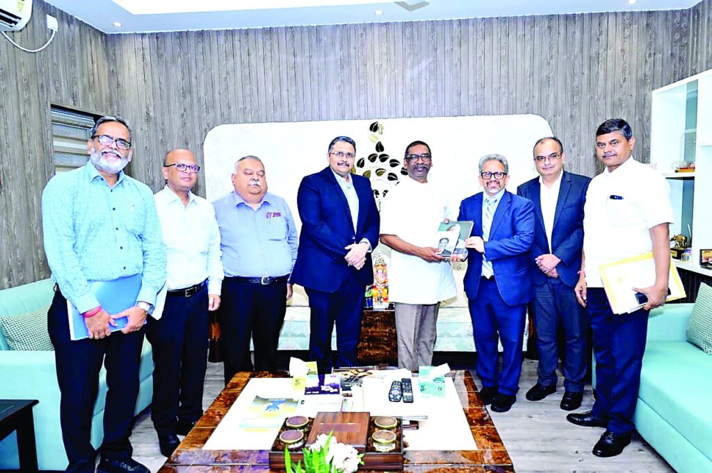 मुख्यमंत्री से टाटा मोटर्स लिमिटेड के प्रतिनिधिमंडल ने की मुलाकात