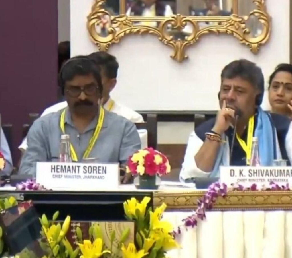 CM हेमंत सोरेन ने नीति आयोग की 11वीं शासी परिषद की बैठक में झारखंड के संसाधनों को मानव पूंजी से जोड़ने पर दिया बल