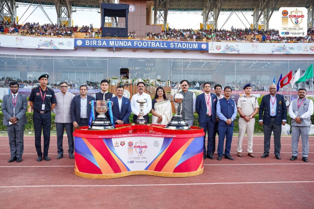डूरंड कप 2026 का रांची में भव्य आगाज, फुटबॉल के रंग में रंगी राजधानी, जमशेदपुर एफसी ने डिफेंडर एफसी को 5-0 से हराया