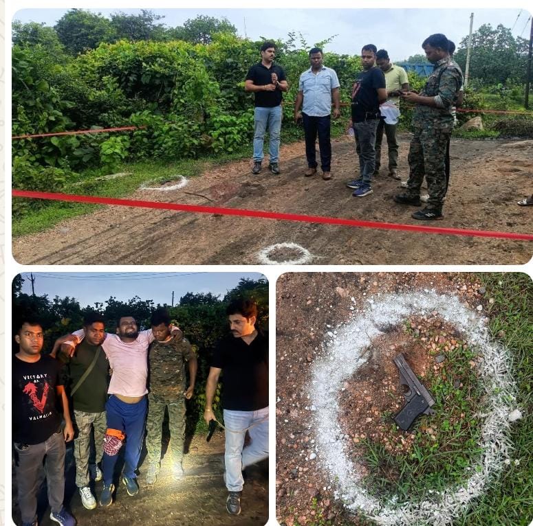 बड़कागांव में पुलिस और प्रिंस खान गैंग के बीच मुठभेड़, एक अपराधी के पैर में लगी गोली 13 माइल ट्रांसपोर्टिंग रोड के पास हुई कार्रवाई, दो अपराधी जंगल का लाभ उठाकर फरार हालिया ट्रांसपोर्टिंग वहां पर गोलीबारी से भी जुड़े हैं तार