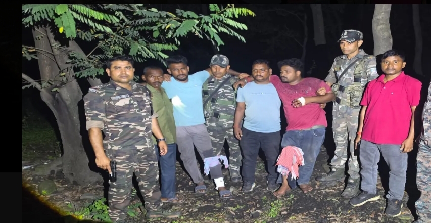 पुलिस और राहुल दुबे गैंग के अपराधियों के बीच मुठभेड़,अपराधियों के पैर में लगी गोली