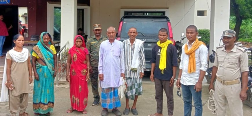 डायन कहकर मारपीट और खौलता पानी डालने के छह आरोपित गिरफ्तार